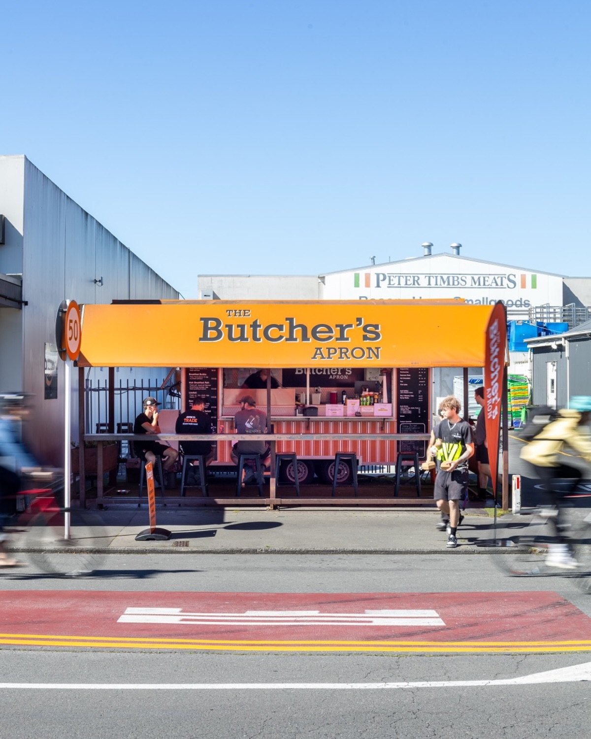 The Butcher's Apron caravan